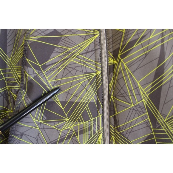 LL Bean Boys Size M 10-12 Fleece Lined Nylon Full Zip Gray Green Coat Jacket‎ - Picture 4 of 10